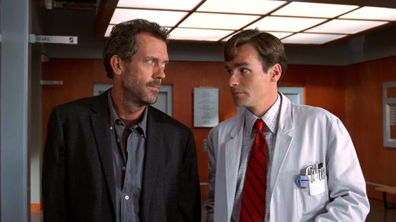 greg house and james wilson from season 1 of house md
